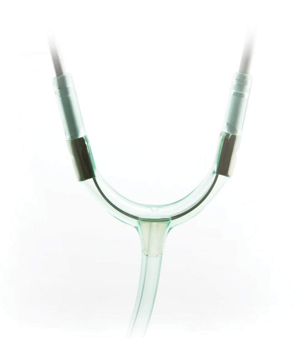 ADC Adscope  618 Pediatric Clinician Stethoscope with Tunable AFD Technology, 30 Inch Length, Seafoam
