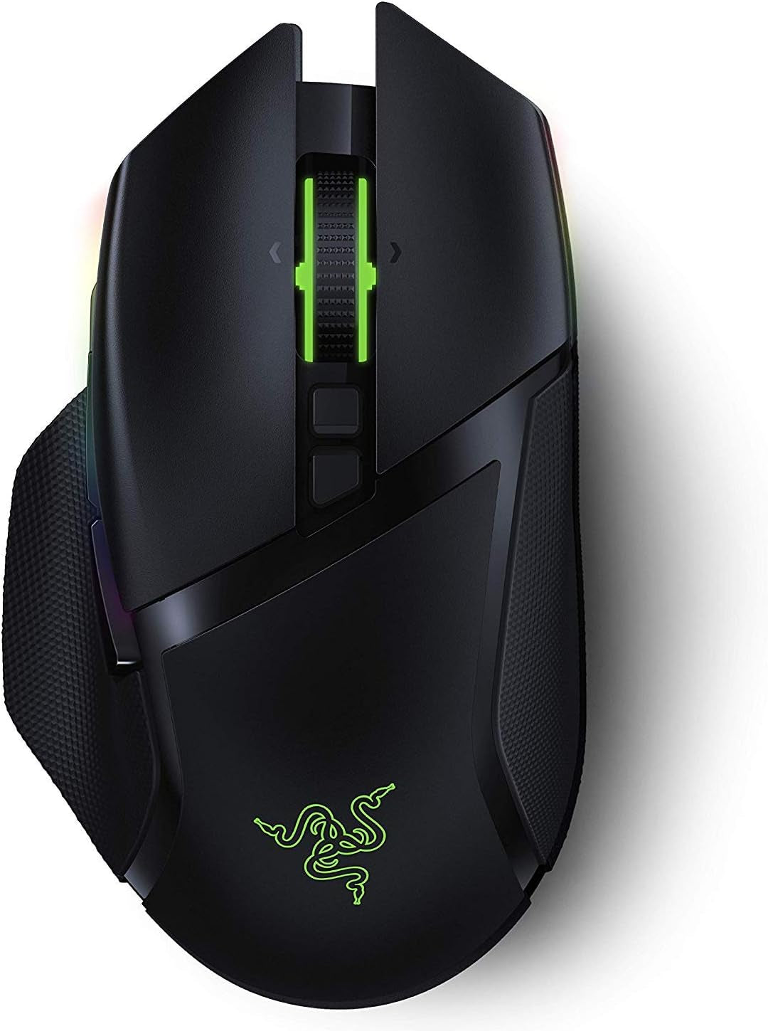 Basilisk Ultimate Wireless Gaming Mouse: 20K DPI Optical Sensor - 11 Programmable Buttons - 100Hr Battery - Classic Black