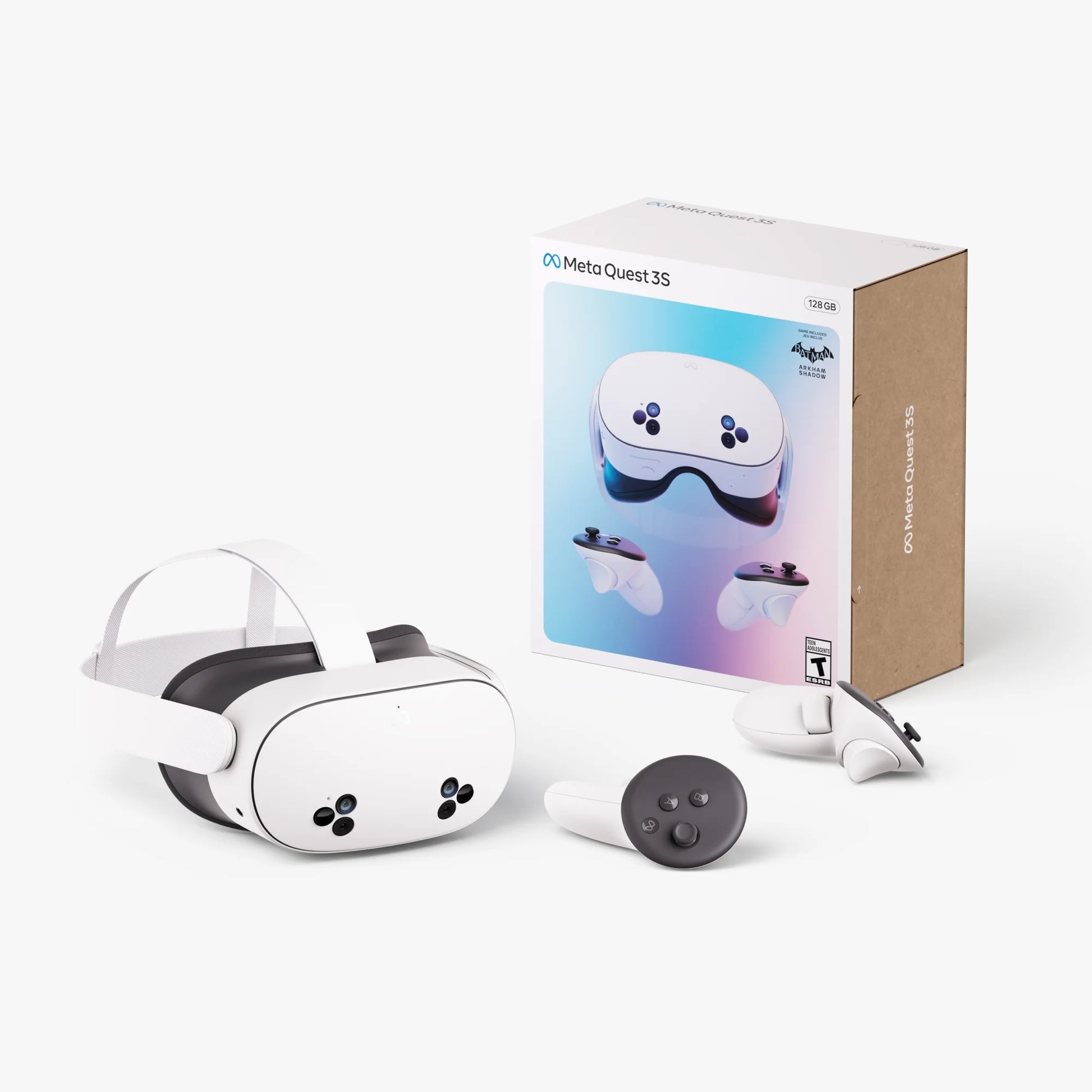 3S 128GB – Get Batman: Arkham Shadow and a 3-Month Trial of Meta Horizon+ Included – All-In-One Headset
