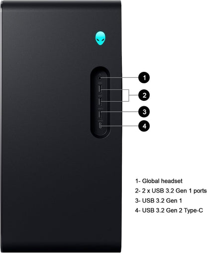 Aurora R16 2025 Gaming Desktop Computer, NVIDIA RTX 5080 16GB GDDR7, Intel Ultra 9 285K(Up to 5.7Ghz), Wi-Fi 7, 32 GB DDR5, 1 TB SSD, Custom RGB Lights, Win 11 Pro, Office Pro Lifetime